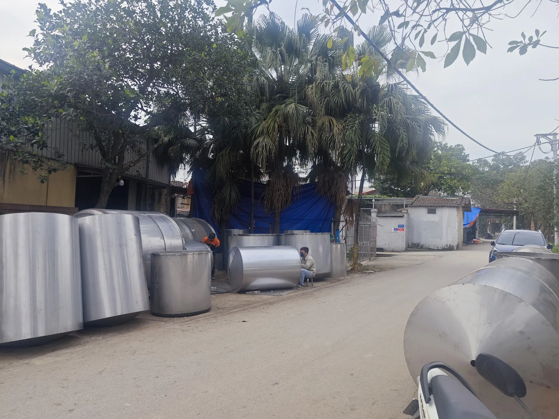 Khách hàng Vũ Xuân Được đánh giá về sản phẩm Bồn khuấy mực in công nghiệp 2