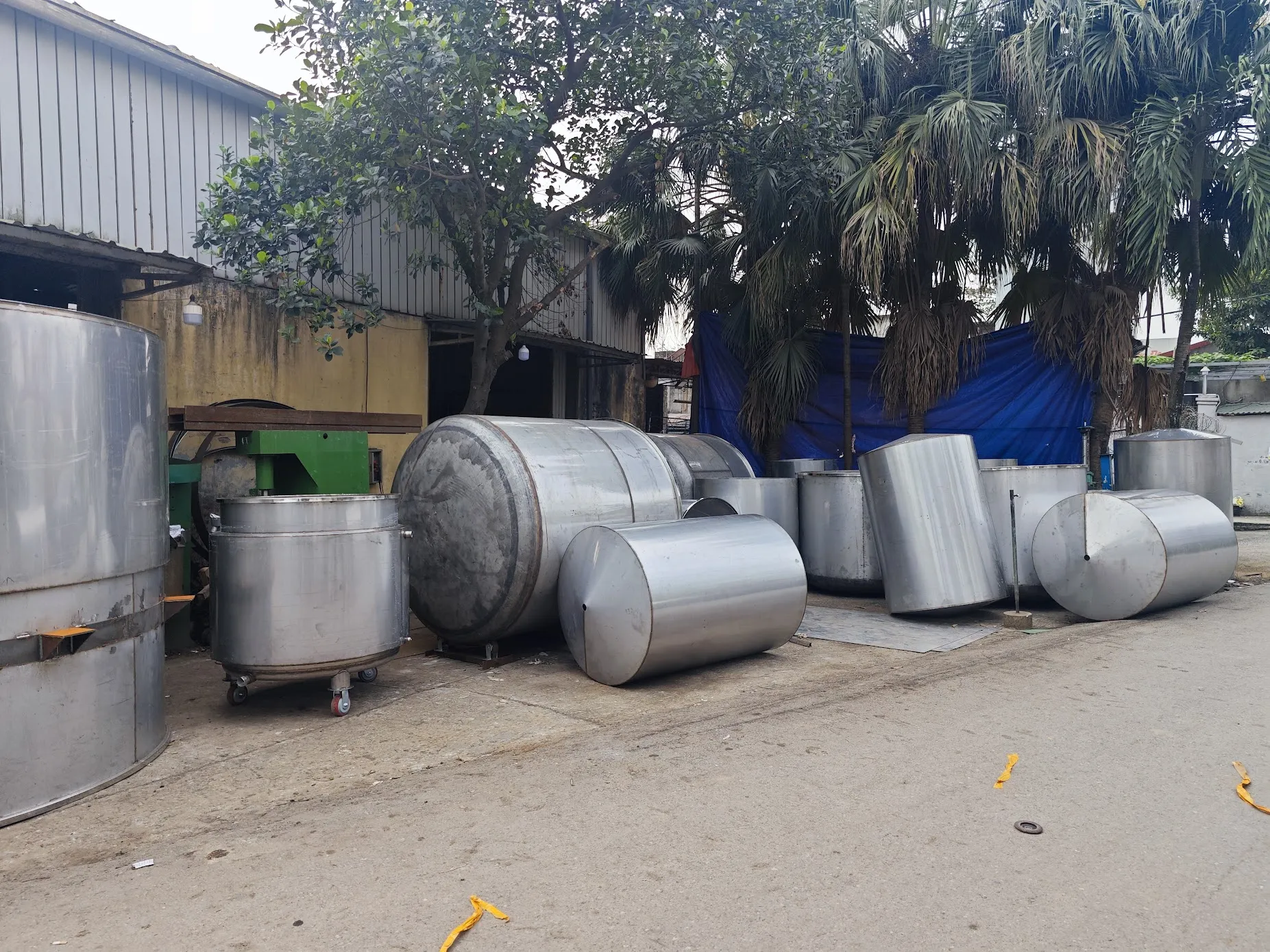 Khách hàng Vũ Xuân Được đánh giá về sản phẩm Bồn khuấy mực in công nghiệp 0