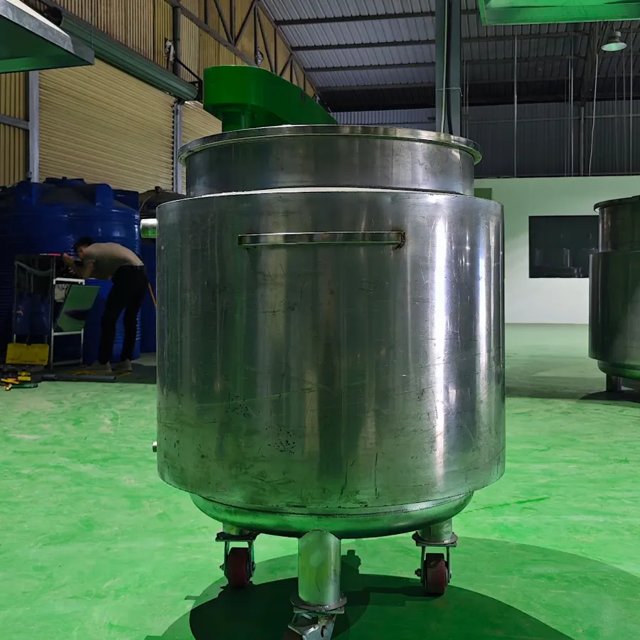 Bồn khuấy sơn 100 200 250 300 lít - Ảnh 1