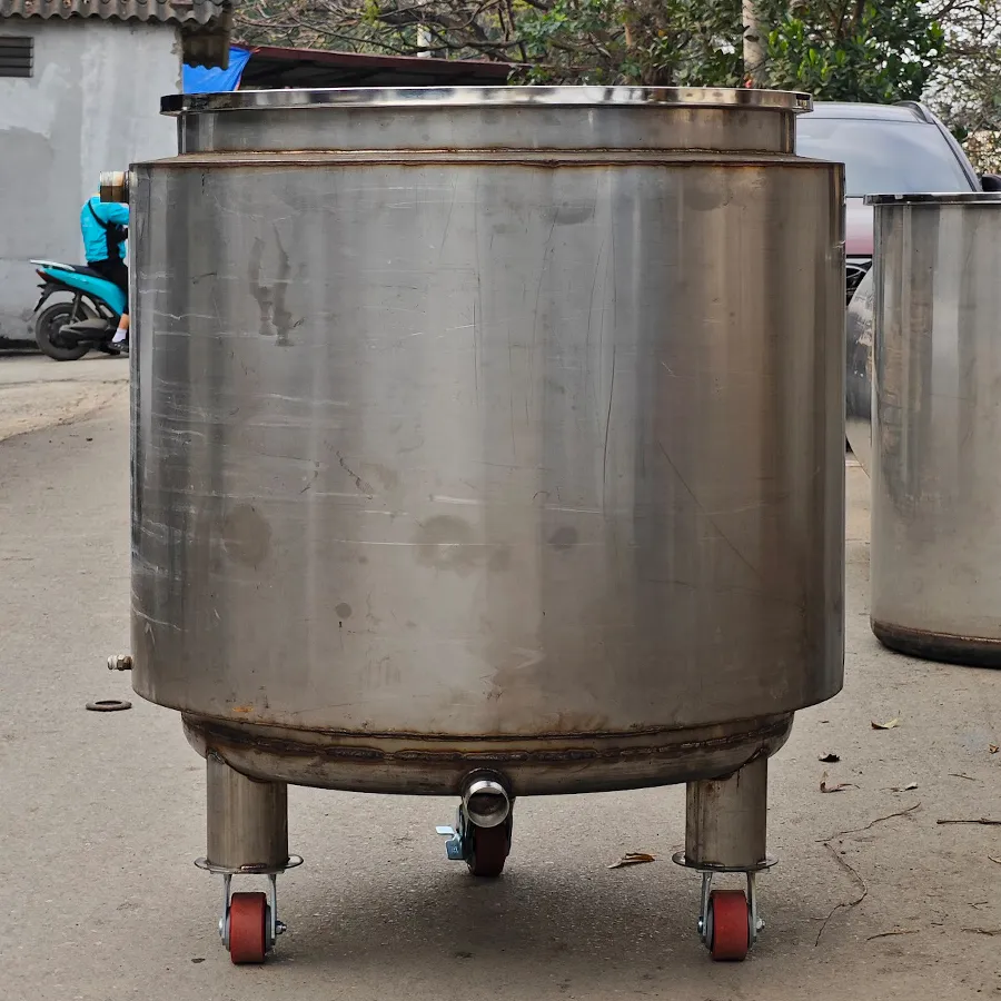 Bồn khuấy sơn 1000 1500 2000 2500 lít - Ảnh 1