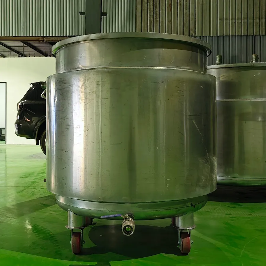 Bồn khuấy sơn 1000 1500 2000 2500 lít - Ảnh 1