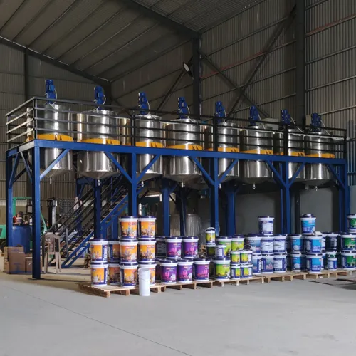 Máy khuấy sơn sàn thao tác 2000 lít 37kw