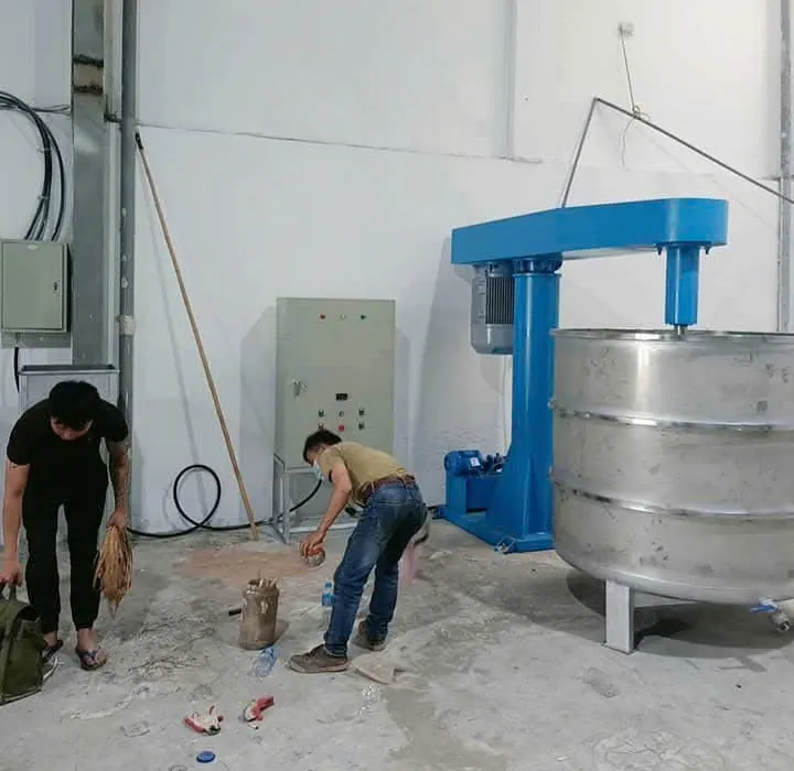 Máy khuấy sơn tốc độ cao 4000 lít - Ảnh 1