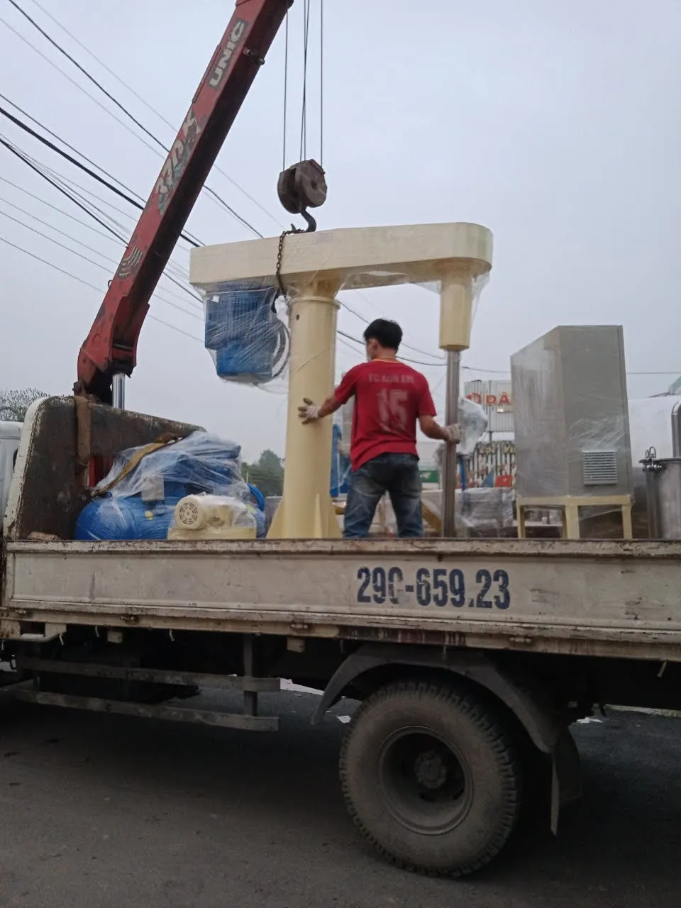 Máy khuấy sơn 1000 lít 22kw - Ảnh 1