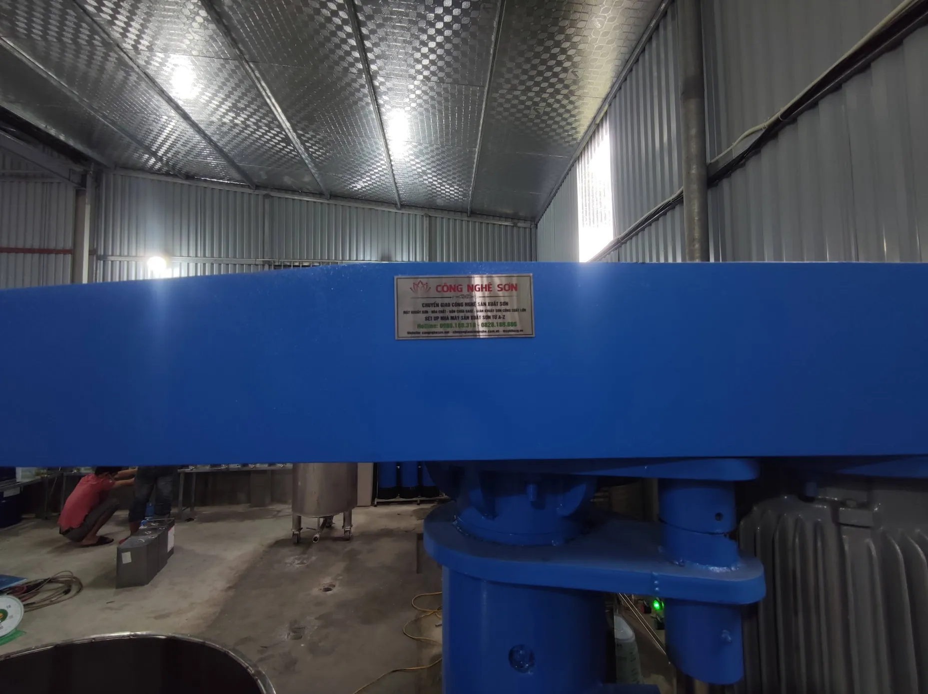 Máy khuấy sơn 700 lít 15kw top máy khuấy bán chạy - Ảnh 1