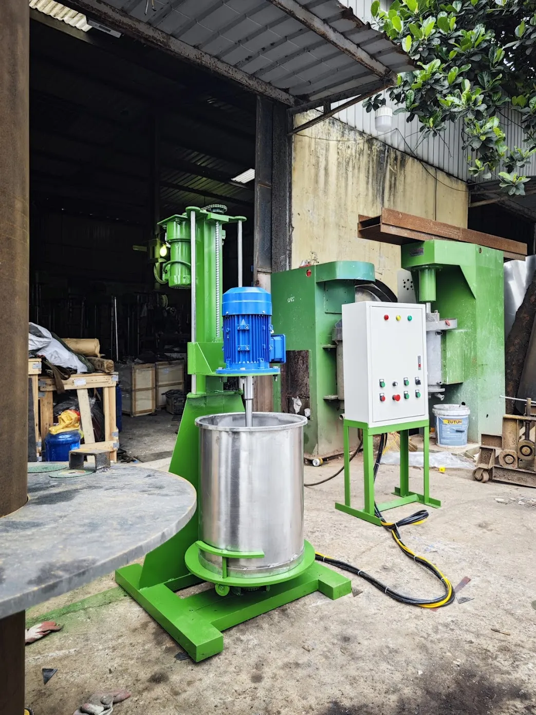 Máy khuấy mực in 100 150 200 lít  - Ảnh 1