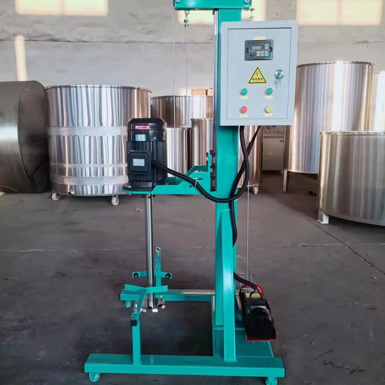 Máy khuấy mực offset - Ảnh 1