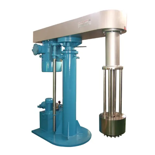 Máy nghiền rổ sơn nước 500 lít bồn 2 lớp làm mát