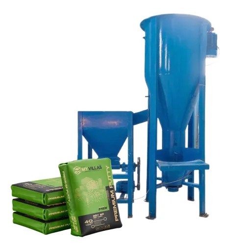 Máy trộn bột bả đứng 2000kg