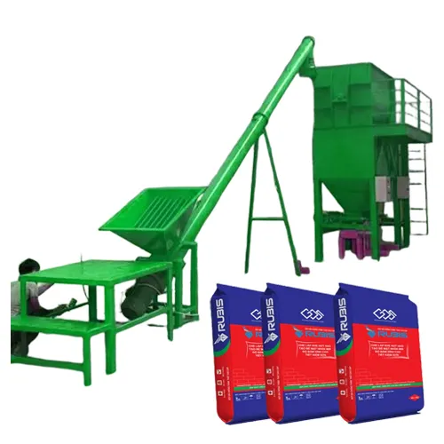 Máy trộn bột bả 2000kg 50 bao