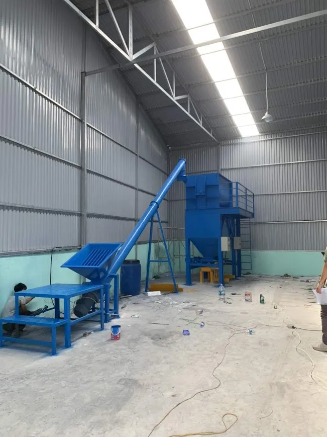 Máy trộn keo dán gạch 1000 2000kg - Ảnh 1