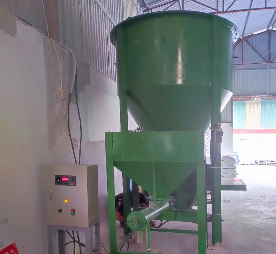 Máy trộn vữa khô 1000kg - Ảnh 1