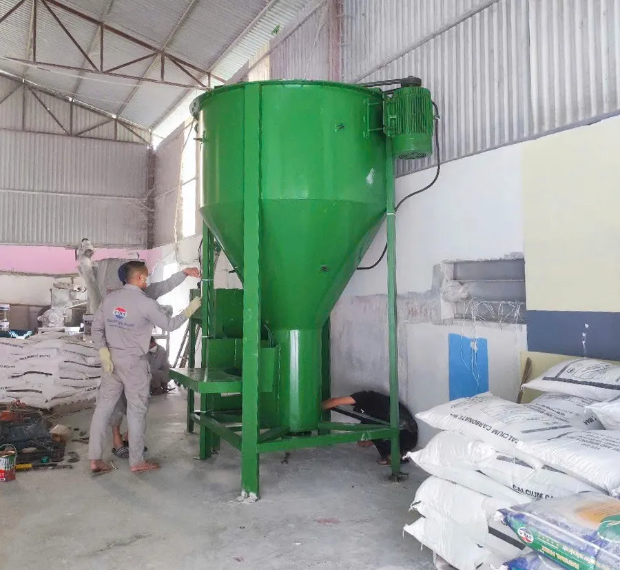 Máy trộn vữa khô 1000kg - Ảnh 1