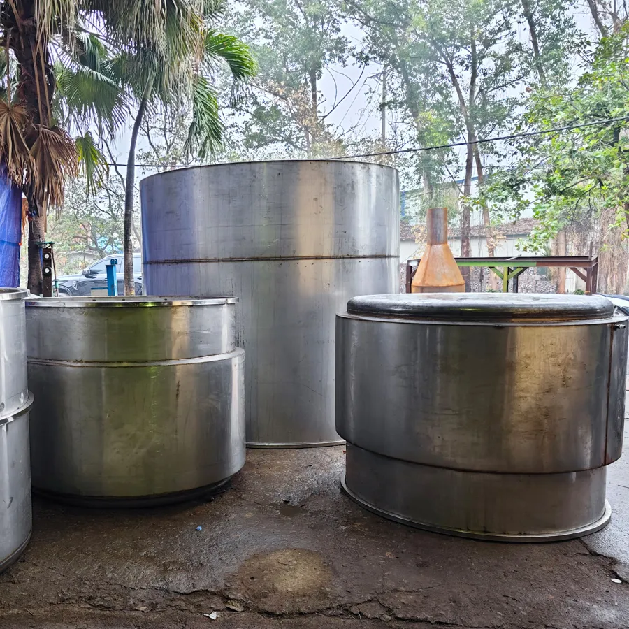 Bồn khuấy sơn 1000 1500 2000 2500 lít - Ảnh 1