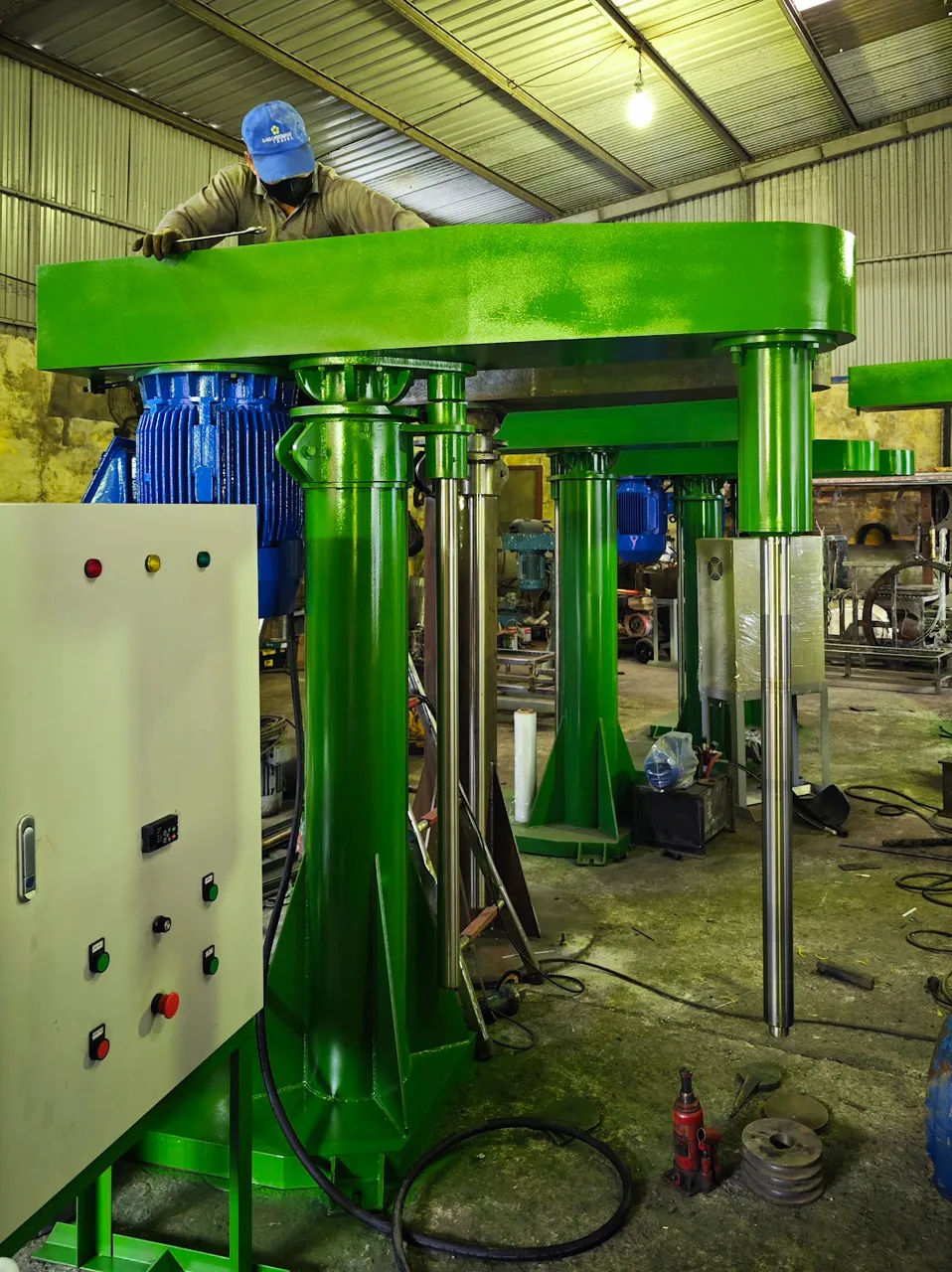 Máy khuấy sơn 2000 lít 37kw tốc độ cao - Ảnh 1