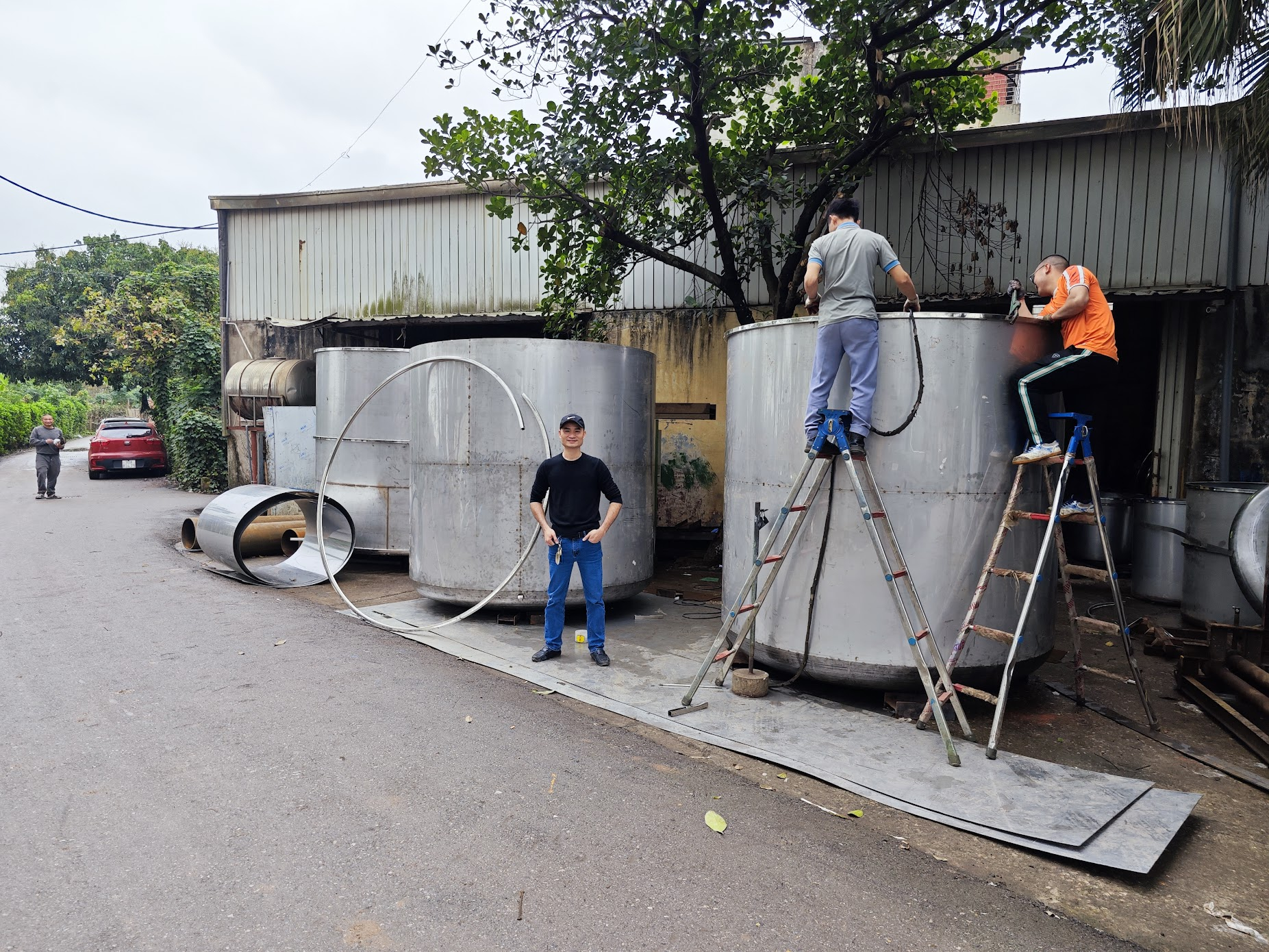bồn khuấy công nghiệp