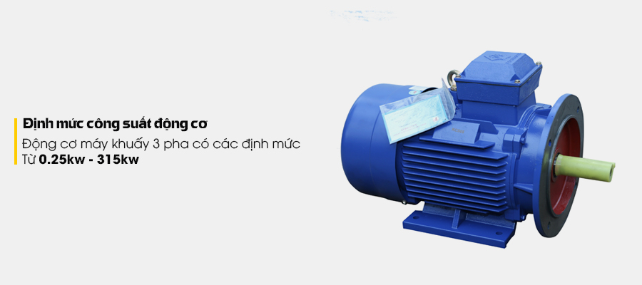 định mức công suất động cơ
