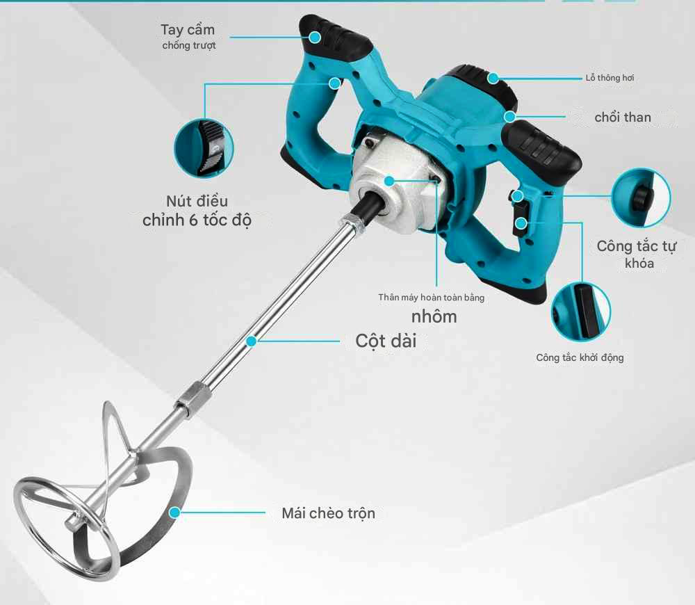 hướng dẫn sử dụng máy khuấy cầm tay