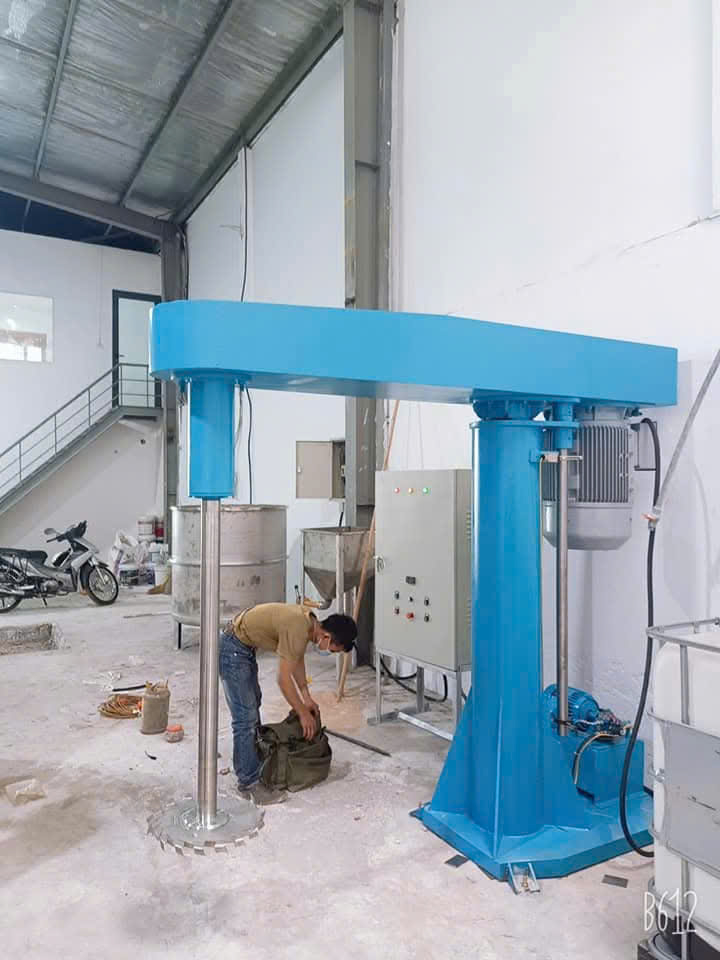 bồn khuấy 4000 lít khuấy sơn