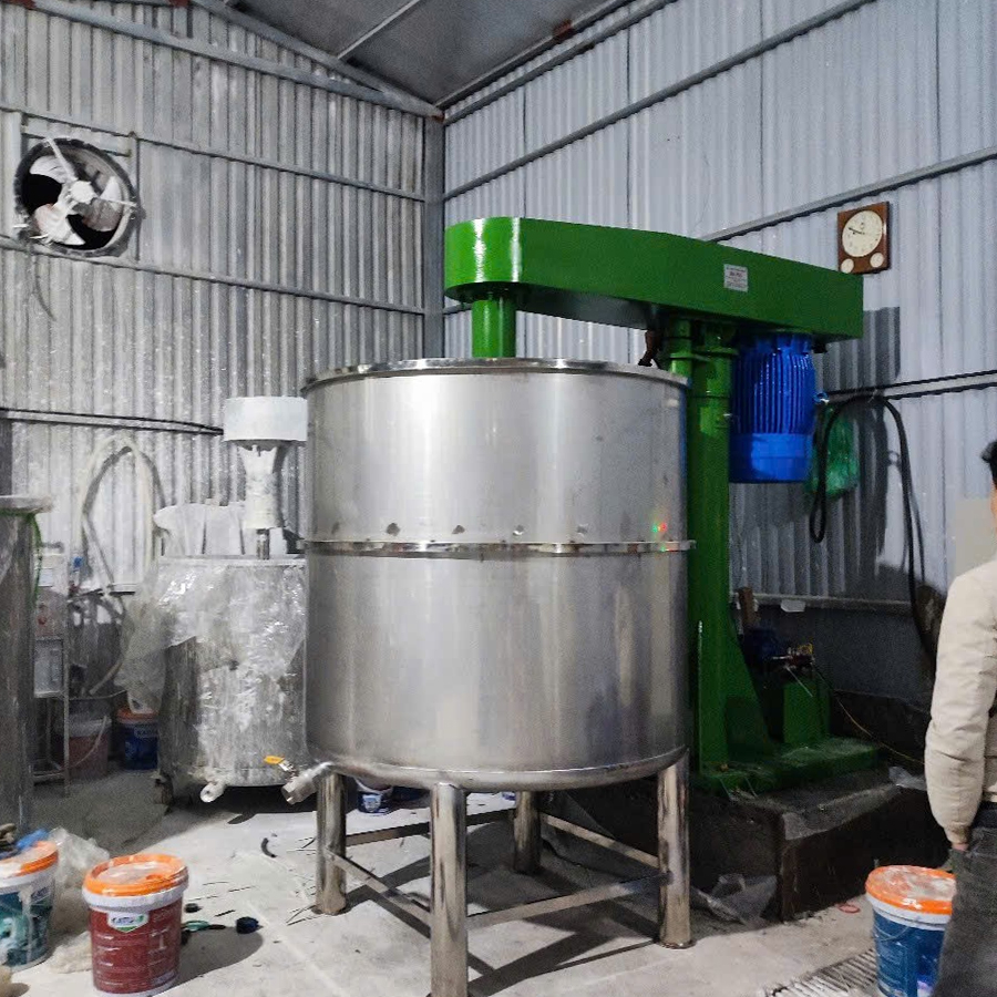 máy khuấy sơn thiết bị chính tỏng dây chuyền sản xuất sơn