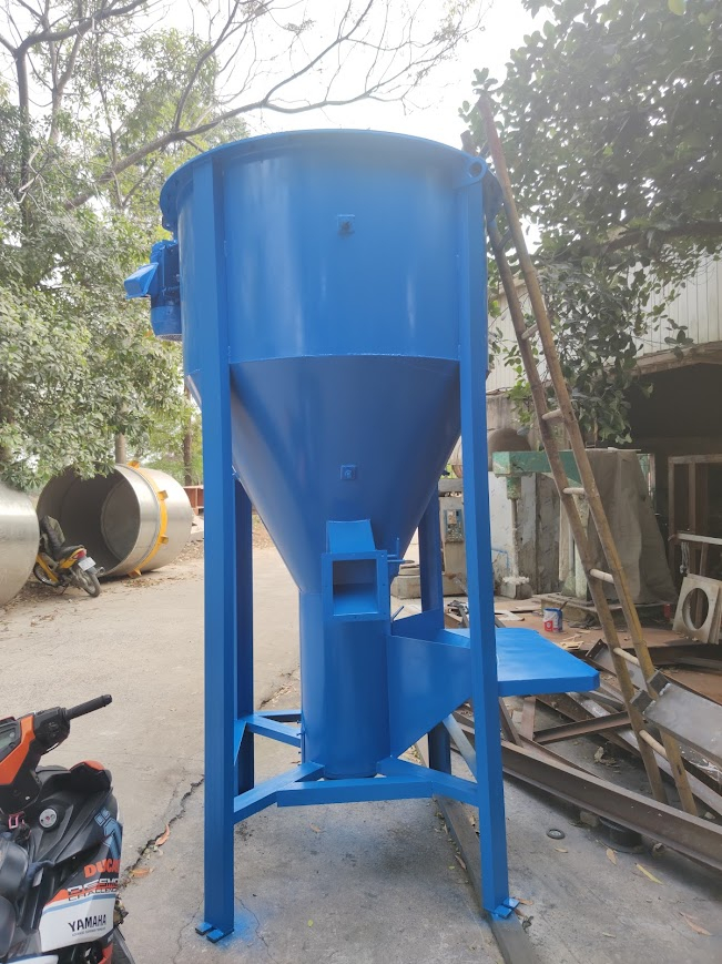 máy trộn bột bả 25 bao 1000kg