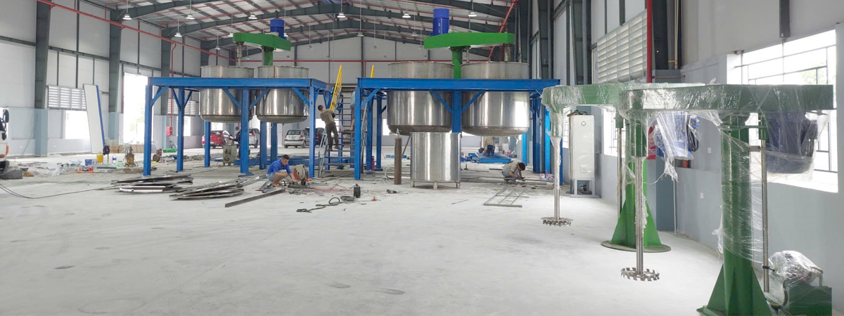 nhà máy sản xuất sơn