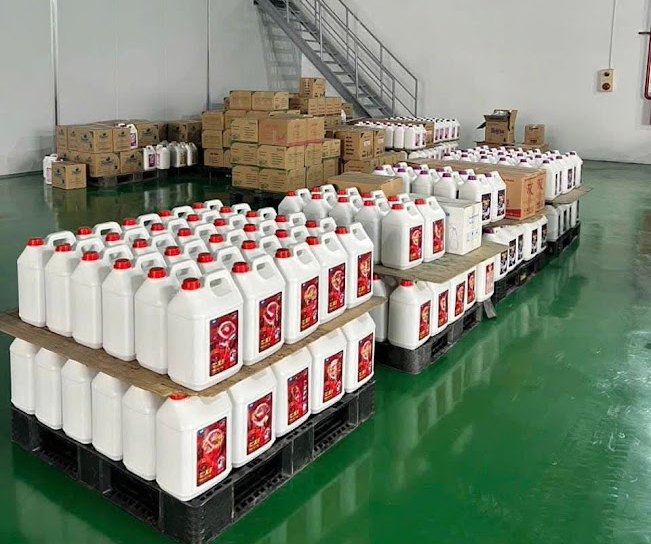 nước giặt và công thức sản xuất