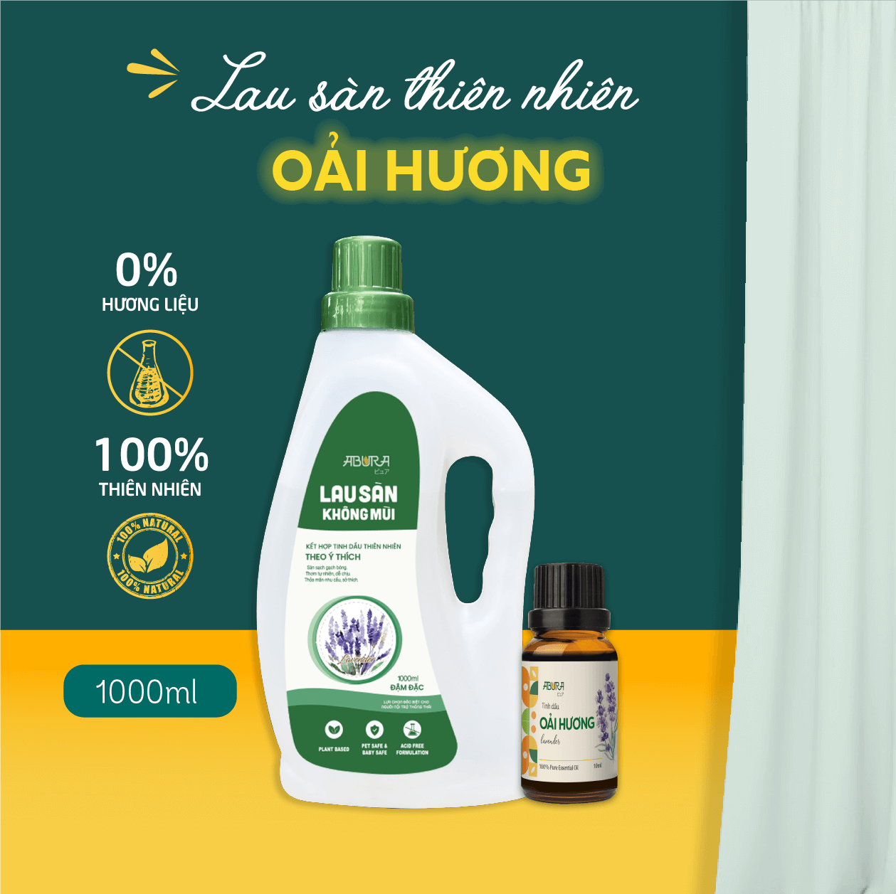 nước lau sàn thiên nhiên