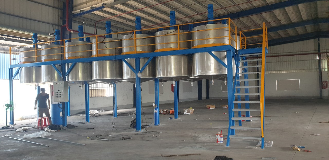 sản xuất sơn công nghiệp