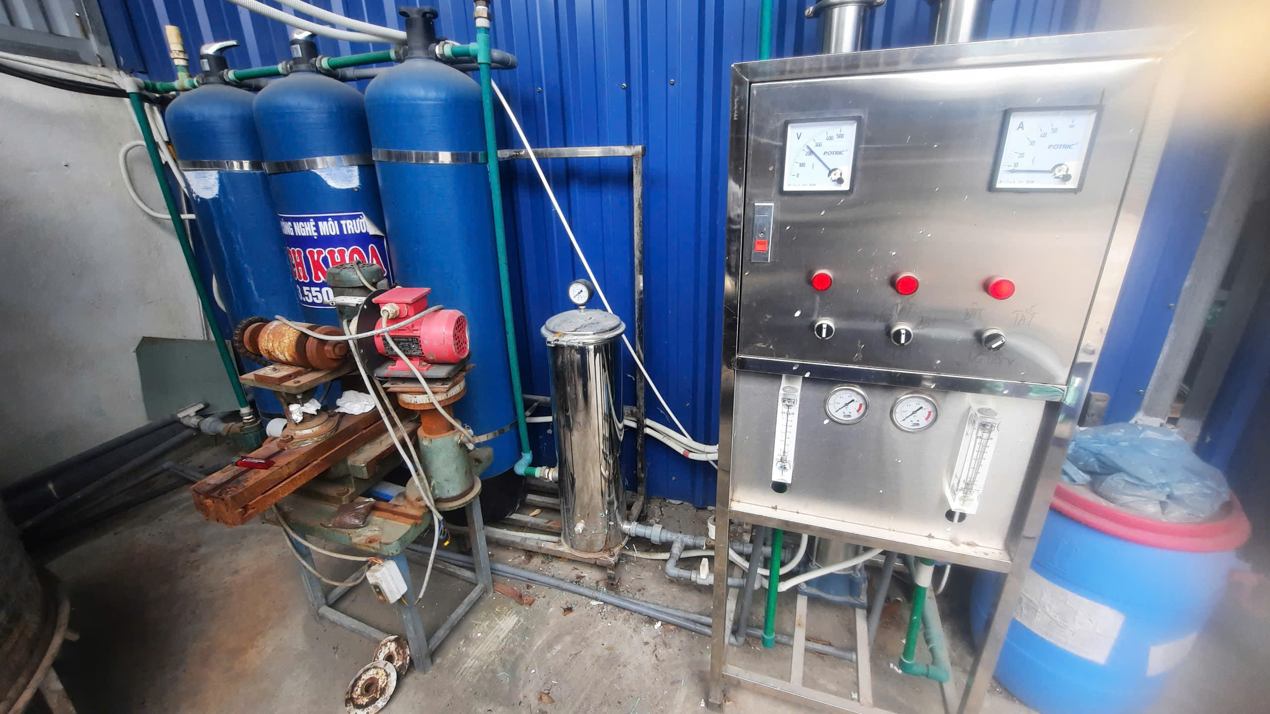 thanh lý máy lọc nước công nghiệp
