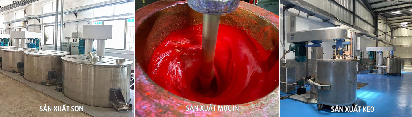 ứng dụng của máy khuấy công nghiệp